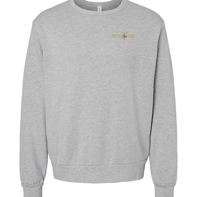 Bella+Canvas Sponge Fleece Classic Crewneck Sweatshirt - Men's - Embroidered
