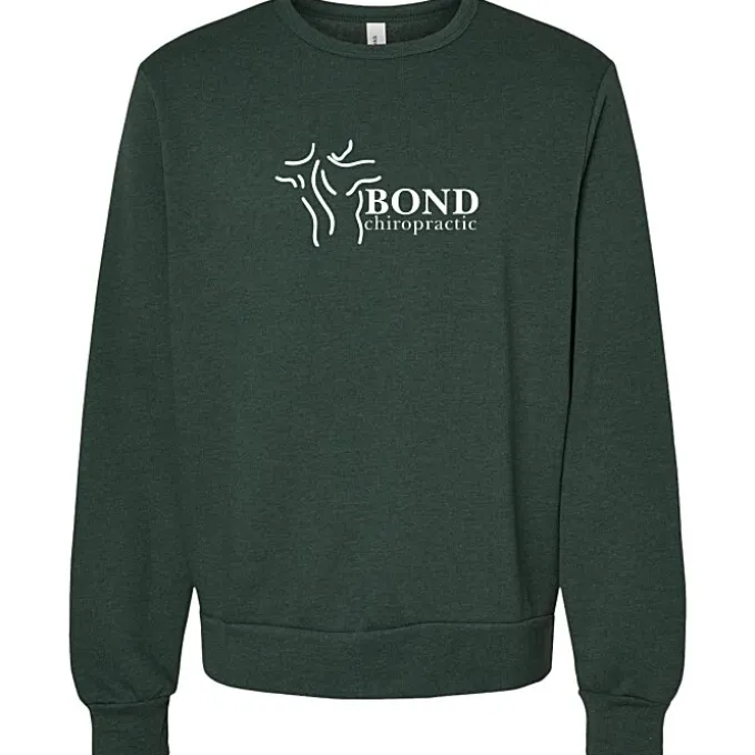 Bella+Canvas Sponge Fleece Classic Crewneck Sweatshirt - Men's - Screen