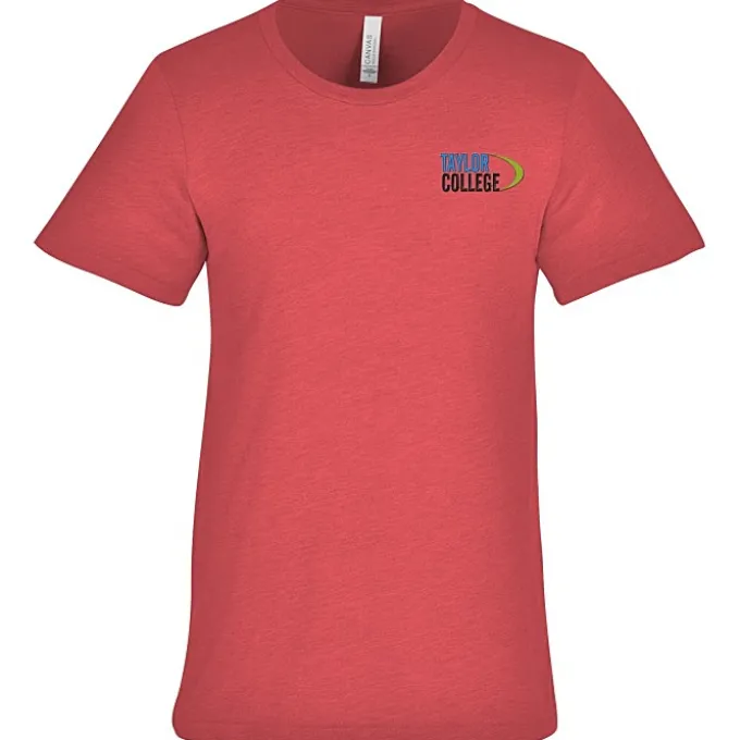 Bella+Canvas Tri-Blend T-Shirt - Men's - Embroidered