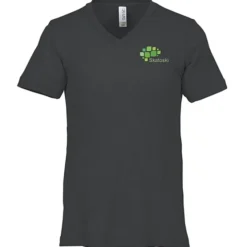 Bella+Canvas Tri-Blend V-Neck T-Shirt - Men's - Embroidered