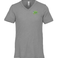 Bella+Canvas Tri-Blend V-Neck T-Shirt - Men's - Embroidered