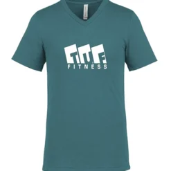 Bella+Canvas V-Neck T-Shirt - Men's - Heathers - Screen
