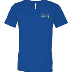 Bella+Canvas V-Neck T-Shirt - Men's - Embroidered