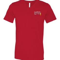 Bella+Canvas V-Neck T-Shirt - Men's - Embroidered