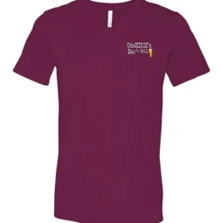 Bella+Canvas V-Neck T-Shirt - Men's - Embroidered