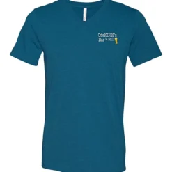 Bella+Canvas V-Neck T-Shirt - Men's - Embroidered