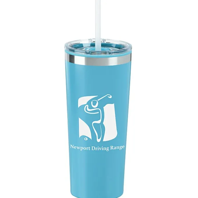 Bergen Tumbler with Straw - 24 oz.