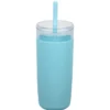 Bermuda Silicone Tumbler with Straw and Brush - 32 oz.