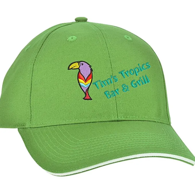 Berne Cotton Twill Sandwich Cap - 24 hr