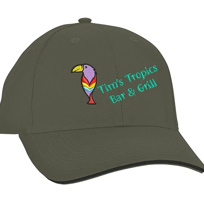 Berne Cotton Twill Sandwich Cap - 24 hr