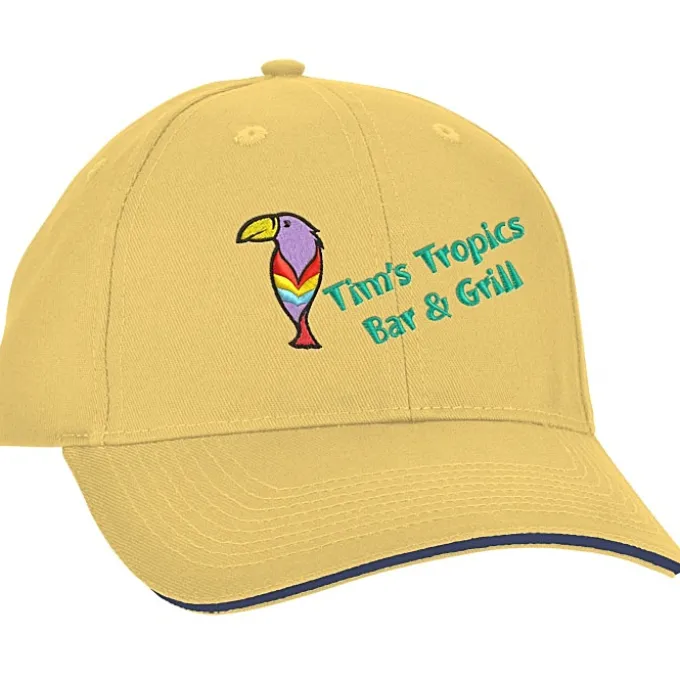 Berne Cotton Twill Sandwich Cap - 24 hr