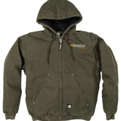 Berne Highland Washed Hooded Jacket