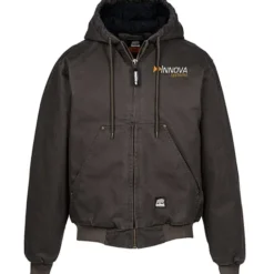 Berne Highland Washed Hooded Jacket