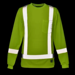 Berne Hi Vis Performance Long Sleeve T-Shirt
