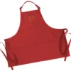 Bib Apron with Three Pockets