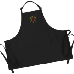 Bib Apron with Three Pockets