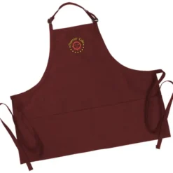 Bib Apron with Three Pockets