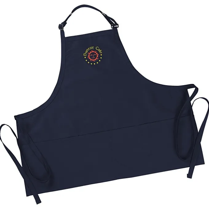 Bib Apron with Three Pockets - 24 hr
