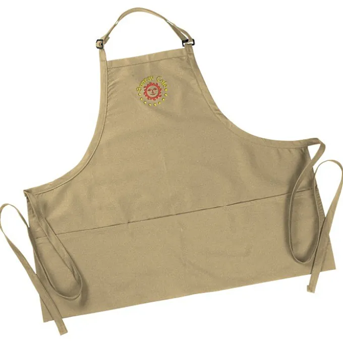 Bib Apron with Three Pockets - 24 hr