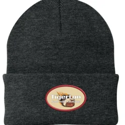Big Cuff Knit Cap - Full Color Patch