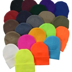 Big Cuff Knit Cap - Full Color Patch