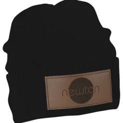 Big Cuff Knit Cap - Laser Engraved Patch