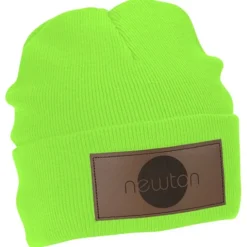 Big Cuff Knit Cap - Laser Engraved Patch