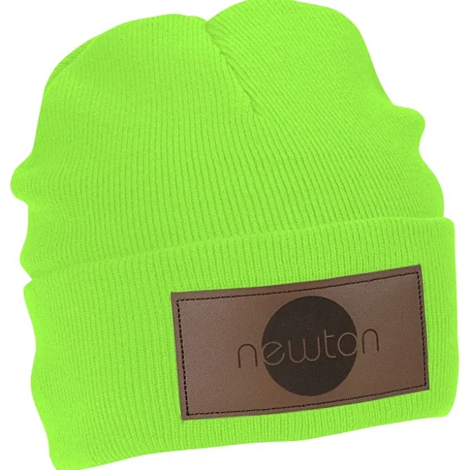 Big Cuff Knit Cap - Laser Engraved Patch