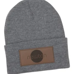 Big Cuff Knit Cap - Laser Engraved Patch