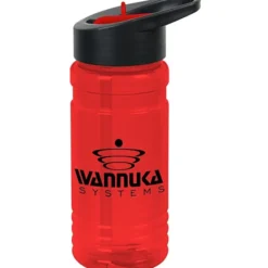 Big Grip Bottle with Two-Tone Flip Straw Lid - 20 oz