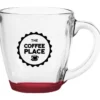 Bistro Glass Mug - 16 oz - Bottom Color