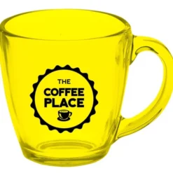 Bistro Glass Mug - 16 oz - Colors