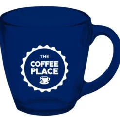 Bistro Glass Mug - 16 oz - Colors