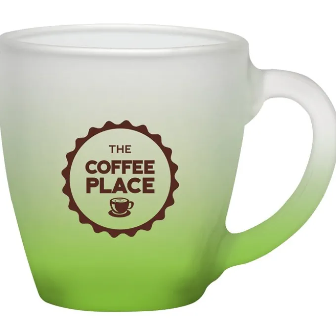 Bistro Glass Mug - 16 oz - Frosty Color