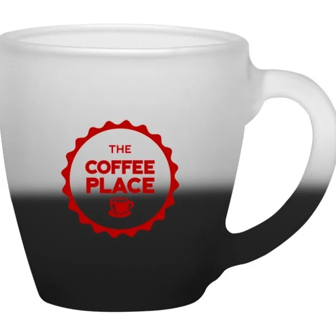 Bistro Glass Mug - 16 oz - Frosty Color