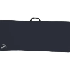 Black Loop Waffle Golf Towel - 17 inches x 40 inches