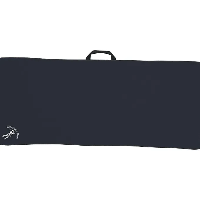 Black Loop Waffle Golf Towel - 17 inches x 40 inches