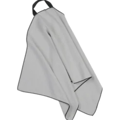 Black Loop Waffle Golf Towel - 17 inches x 40 inches