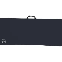 Black Loop Waffle Golf Towel - 17 inches x 40 inches - 24 hr