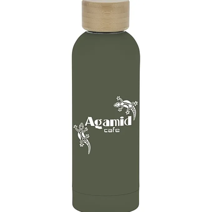Blair Vacuum Bottle with Bamboo Lid - 17 oz
