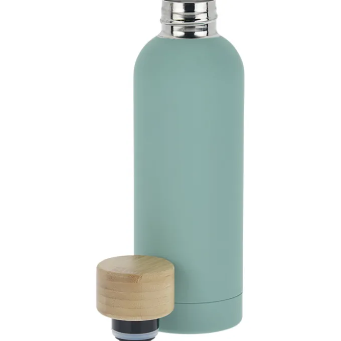 Blair Vacuum Bottle with Bamboo Lid - 17 oz