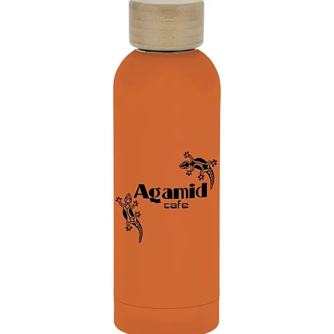 Blair Vacuum Bottle with Bamboo Lid - 17 oz