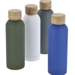 Blair Vacuum Bottle with Bamboo Lid - 17 oz