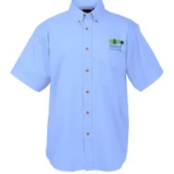 Blue Generation Fine SS Twill Shirt - Men's