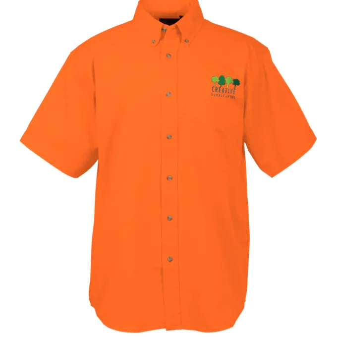 Blue Generation Fine SS Twill Shirt - Men's