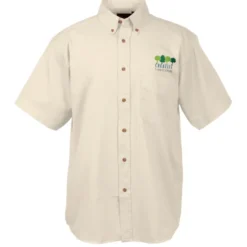 Blue Generation Fine SS Twill Shirt - Men's