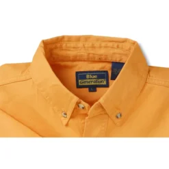 Blue Generation Fine SS Twill Shirt - Men's