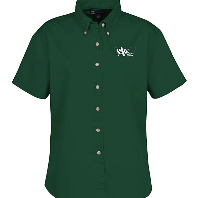 Blue Generation Fine SS Twill Shirt - Ladies'