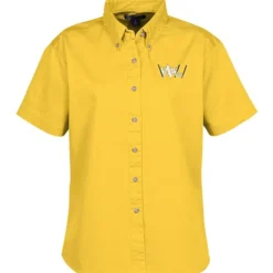 Blue Generation Fine SS Twill Shirt - Ladies'