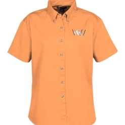 Blue Generation Fine SS Twill Shirt - Ladies'